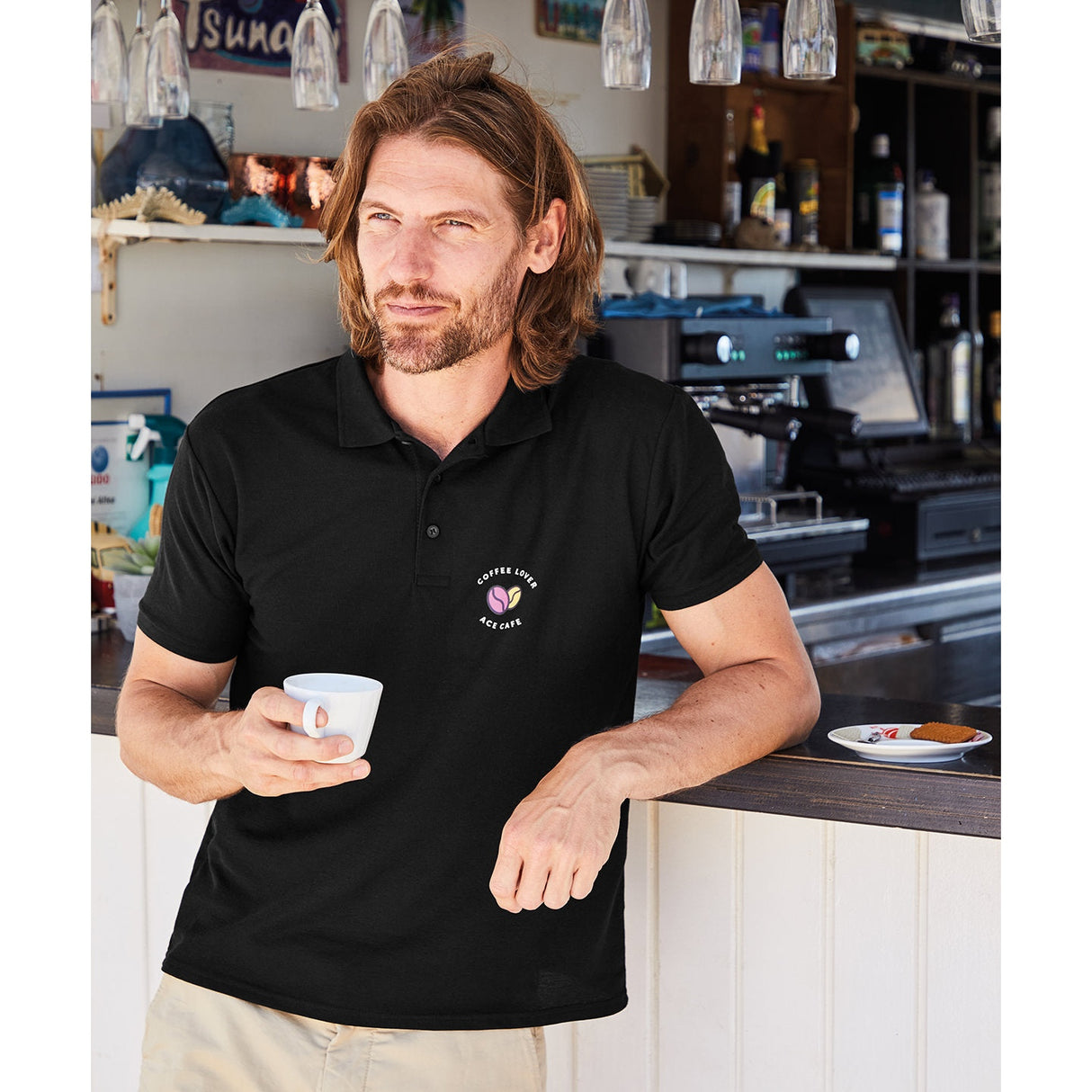 Fruit Of The Loom 65/35 Polo - Red