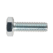 Sealey HT Setscrew M6 x 20mm 8.8 Zinc Pack of 50