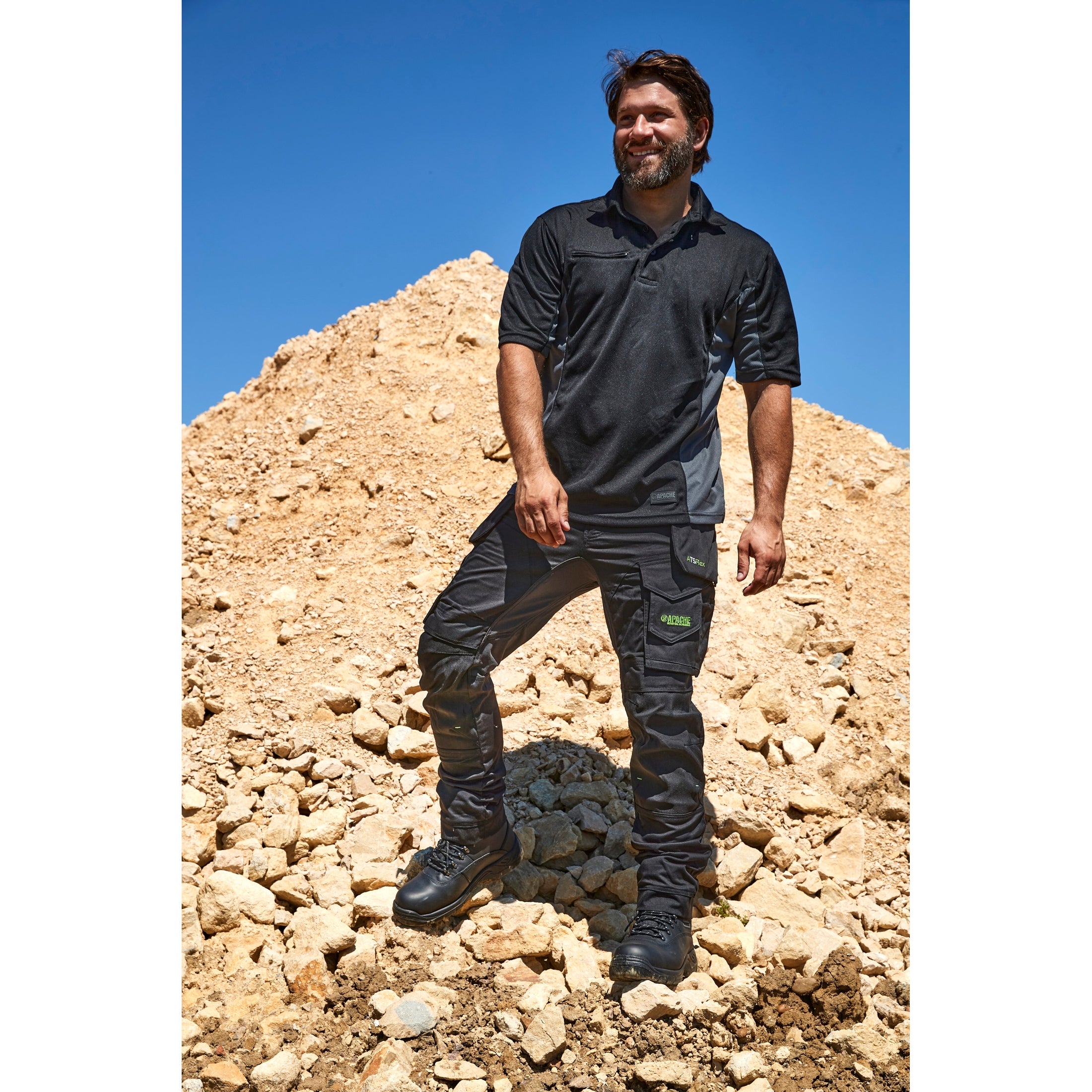 Apache Waterproof Safety Hiker Boots