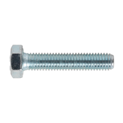 Sealey HT Setscrew M8 x 40mm 8.8 Zinc Pack of 50