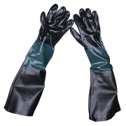 Sealey Shot Blasting Gauntlets 585mm Cuffed Pair