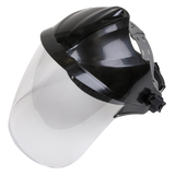 Sealey Deluxe Brow Guard with Aspherical Polycarbonate Full Face Shield