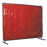 Sealey Workshop Welding Curtain to EN ISO 25980:2014 & Frame 2.4 x 1.75m