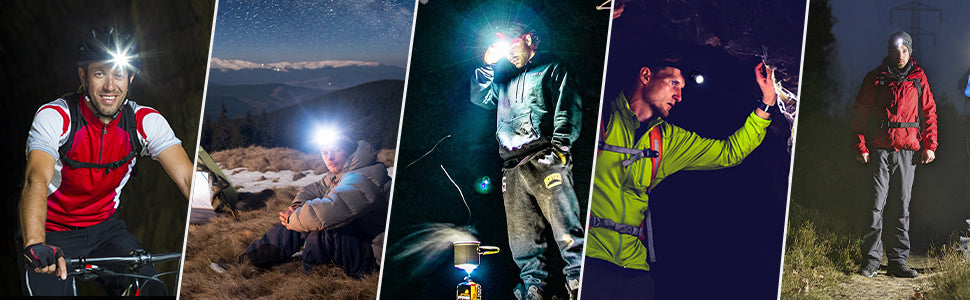 Scruffs Swiss-Tech LED Headlamp - 250 Lumens - 3 x AAA Head Torch