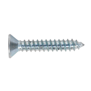 Sealey Self Tapping Screw 4.2 x 25mm Countersunk Pozi Pack of 100