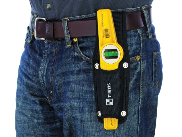 Stabila 81S-REM Rare Earth Magnetic Torpedo Level 25cm in Holster