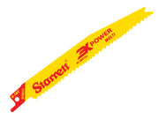 Starrett BT6610-5 Bi-Metal Reciprocating Blade, Tapered 152mm 6-10 TPI (Pack 5)