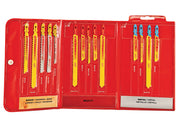 Starrett BU6 Jigsaw Blade Assortment Pack, 14 Piece