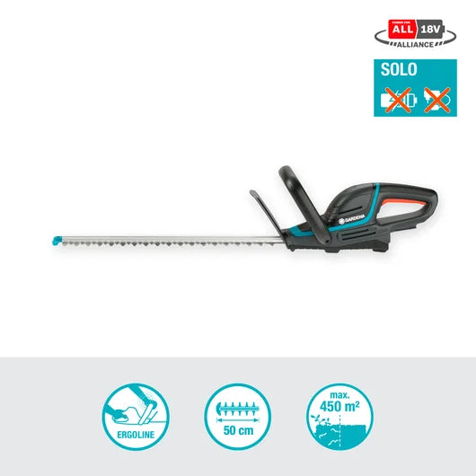 Gardena HedgetrimmerComfCut 50/18V P4A solo