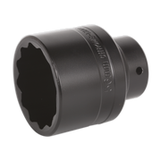 Sealey Impact Socket 56mm Bi-Hex Deep 3/4"Sq Drive