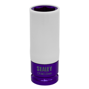 Sealey Alloy Wheel Impact Socket 22mm 1/2"Sq Drive
