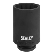 Sealey 1/2"Sq Drive 46mm 12-Point Impact Socket
