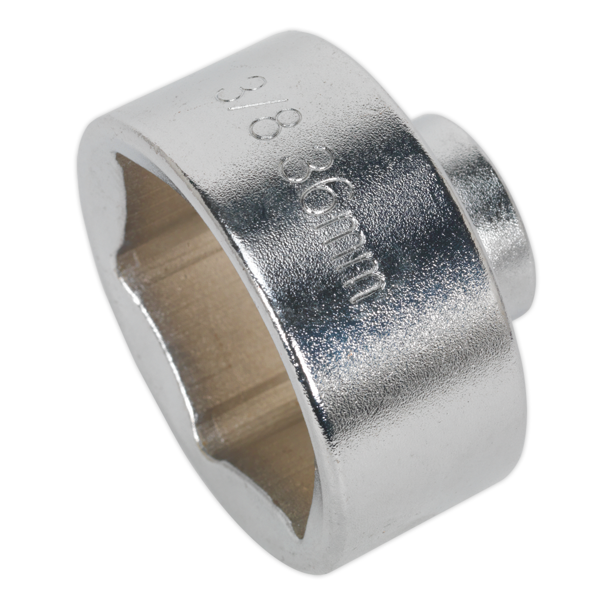 Sealey Low Profile Oil Filter Socket 36mm 3/8"Sq Drive