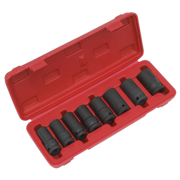 Sealey Locking Wheel Nut Removal Set 8pc 1/2"Sq Drive