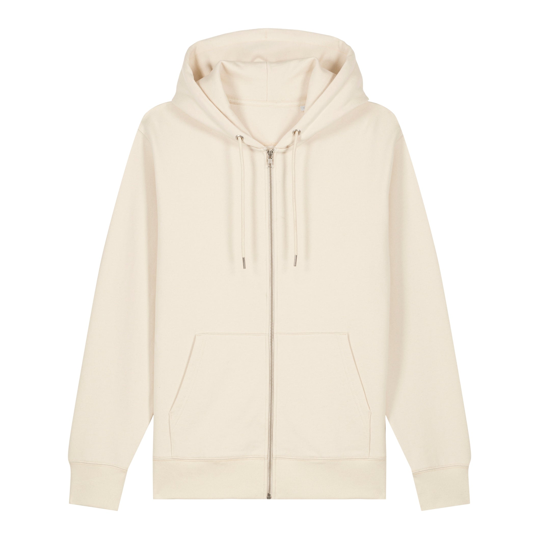 Stanley/Stella Unisex Cultivator 2.0 Iconic Zip-Thru Hoodie Sweatshirt (Stsu179) - Natural Raw