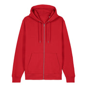 Stanley/Stella Unisex Cultivator 2.0 Iconic Zip-Thru Hoodie Sweatshirt (Stsu179) - Red