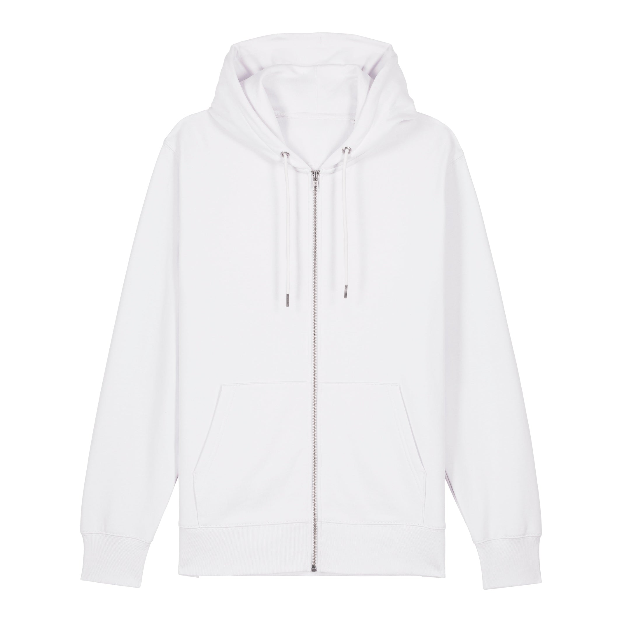 Stanley/Stella Unisex Cultivator 2.0 Iconic Zip-Thru Hoodie Sweatshirt (Stsu179) - White