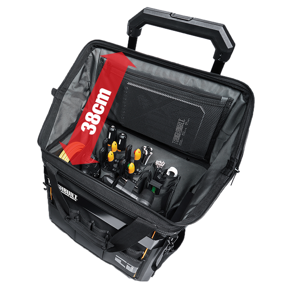 Toughbuilt XL Rolling Hard Body Massive Mouth Bag 450mm/18"