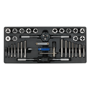 Sealey Tool Tray with Tap & Die Set 33pc