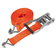 Sealey Ratchet Strap 50mm x 8m Polyester Webbing 3000kg Breaking Strength