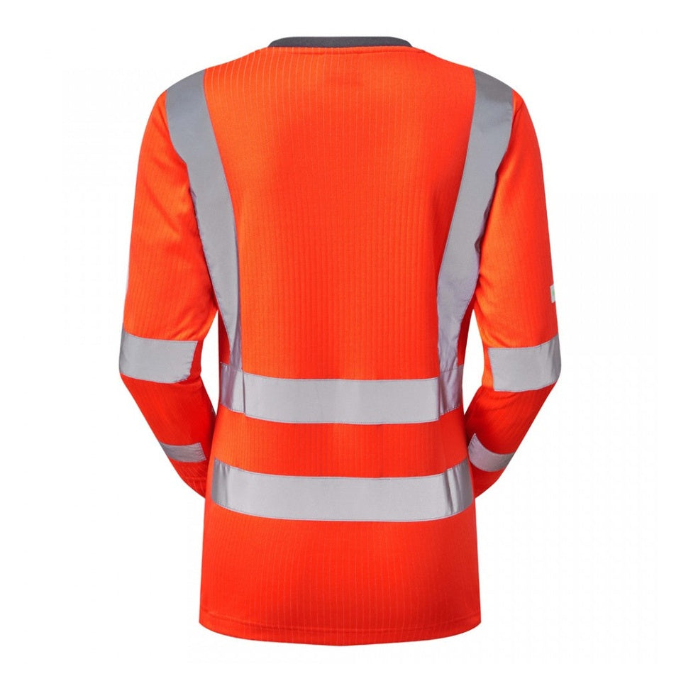 Leo Workwear LYDFORD Leo EcoViz Comfort Womens Sleeved T-Shirt