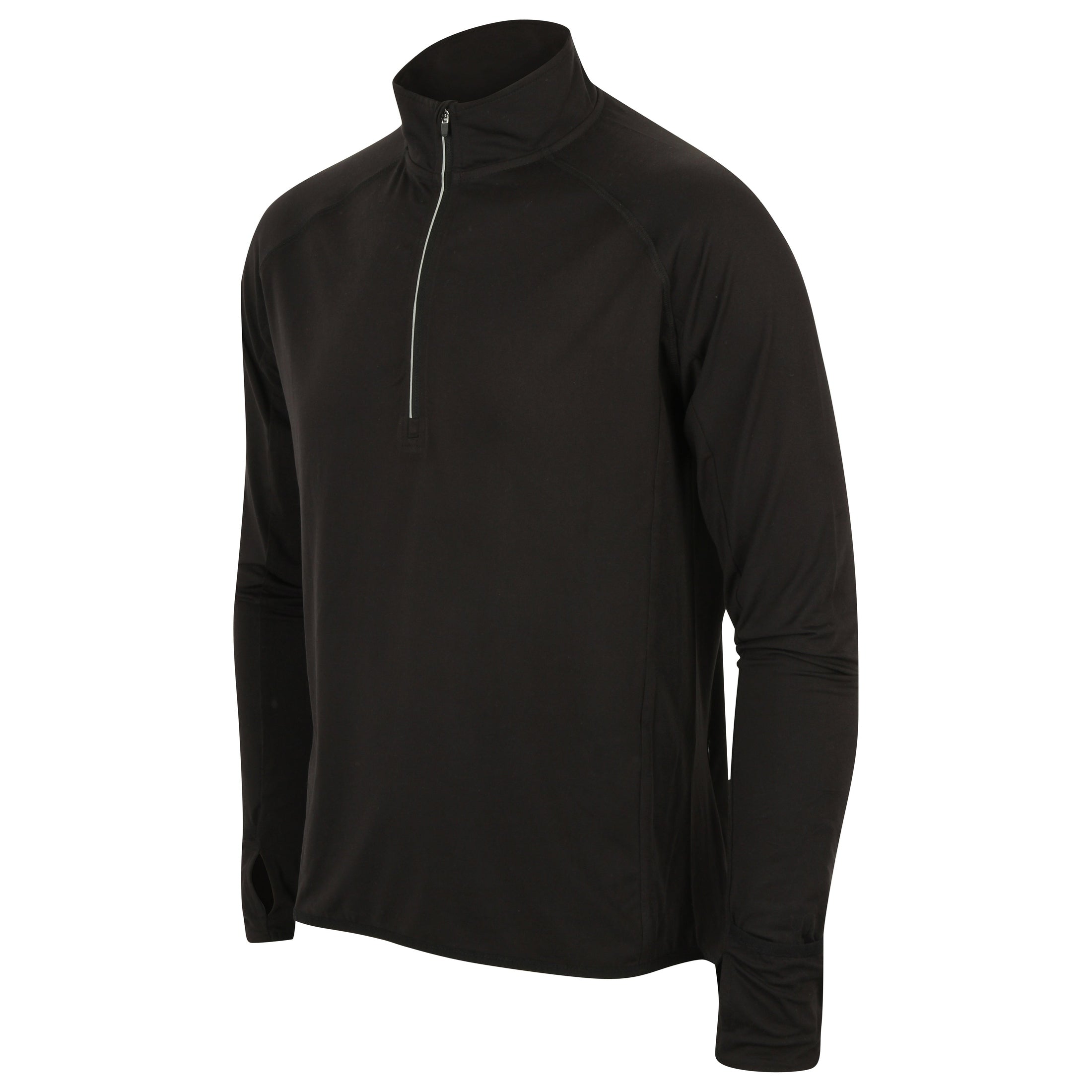 Tombo Long-Sleeved ¼ Zip Top