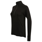 Tombo Women's Long-Sleeved ¼ Zip Top