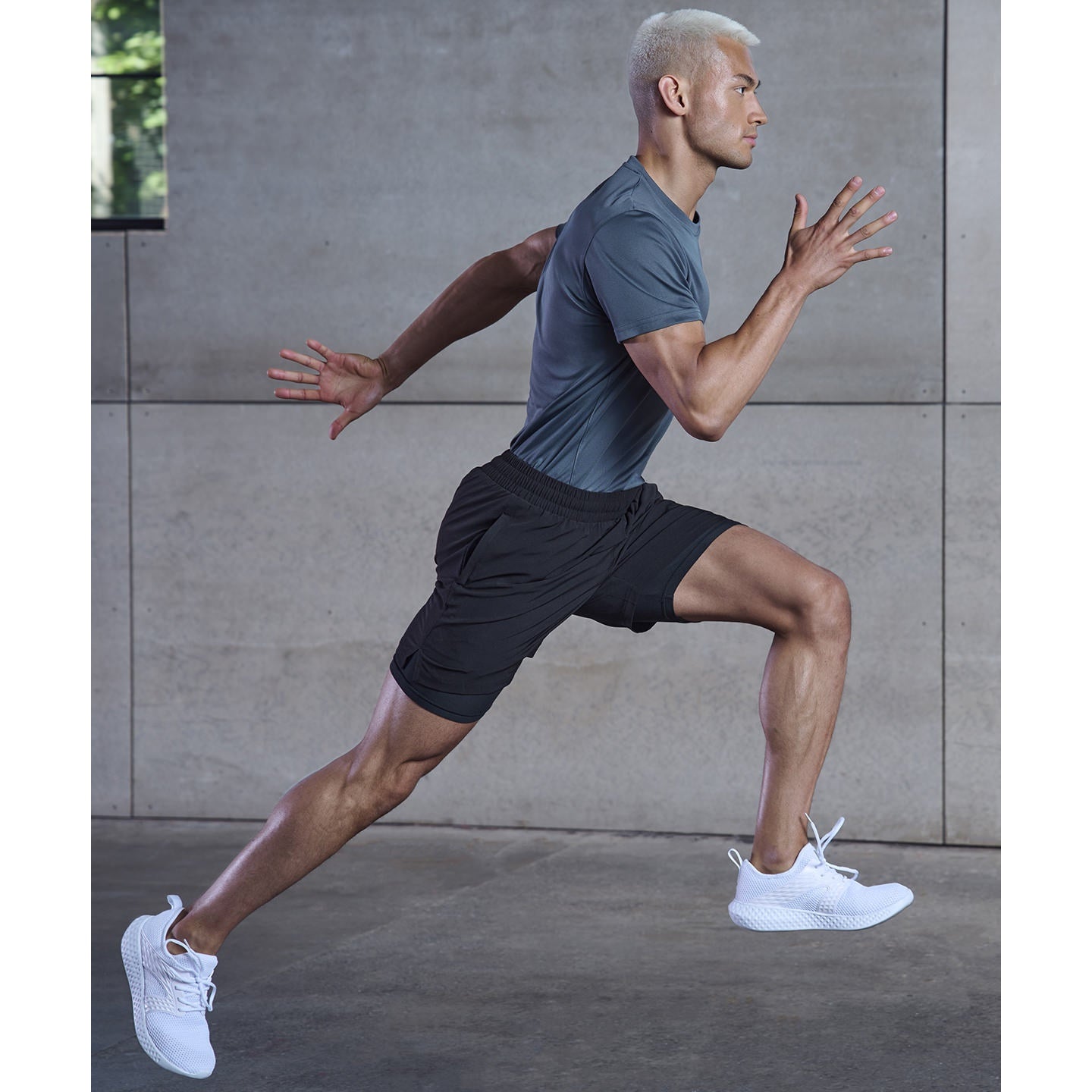 Tombo Double-Layer Sports Shorts