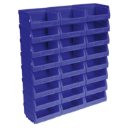 Sealey Plastic Storage Bin 105 x 85 x 55mm - Blue Pack of 24