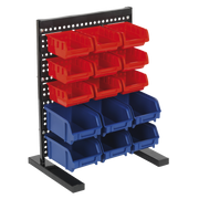 Sealey Bin Storage System Bench Mounting 15 Bin