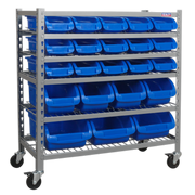 Sealey Mobile Bin Storage System 22 Bins