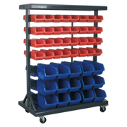 Sealey Mobile Bin Storage System with 94 Bins