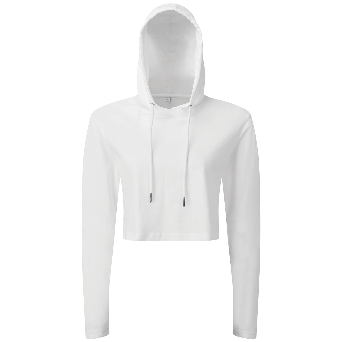 Women's TriDri® Cropped Hooded Long Sleeve T-Shirt