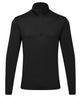 TriDri® Recycled Long Sleeve Brushed Back ¼ Zip Top