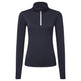 Women's TriDri® Recycled Long Sleeve Brushed Back ¼ Zip Top