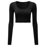 Women's TriDri® Ribbed Seamless '3D Fit' Crop Top