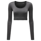 Women's TriDri® Ribbed Seamless '3D Fit' Crop Top