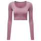 Women's TriDri® Ribbed Seamless '3D Fit' Crop Top