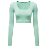 Women's TriDri® Ribbed Seamless '3D Fit' Crop Top