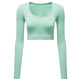Women's TriDri® Ribbed Seamless '3D Fit' Crop Top