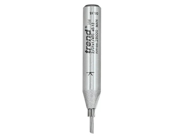 Trend 2/01 x 1/4 TCT Single Flute Cutter 1.5 x 6.0mm
