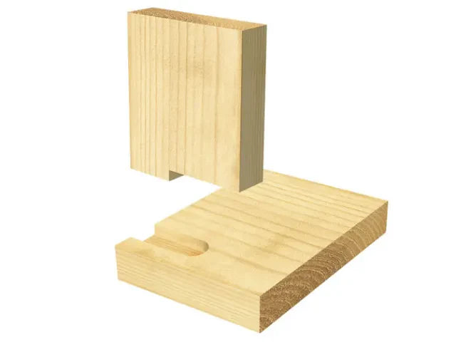 Trend 3/75 x 1/2 TCT Two Flute Lockjig Cutter 12.0 x 63mm