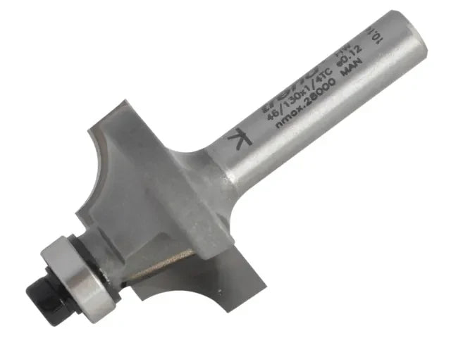 Trend 46/130 x 1/4 TCT Bearing Guided Ovolo & Round Over 6.3mm Radius