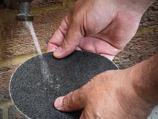 Trend Mesh Random Orbital Sanding Disc 150mm x 120G (Pack 5)