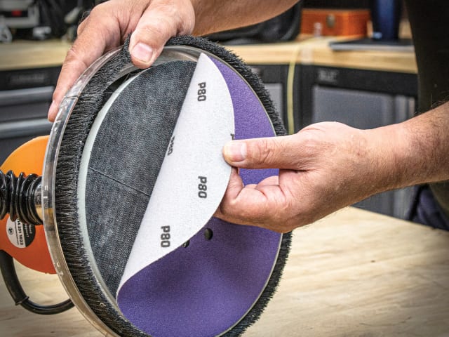 Trend Zirconium Orbital Sanding Disc 225mm x 60G (Pack 10)