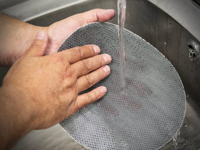 Trend Mesh Random Orbital Sanding Disc 225mm x 80G (Pack 5)