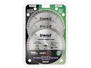 Trend CraftPro Panel Trim Saw Blade 160 x 20mm x 48T (Pack 3)