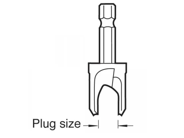 Trend SNAP/PC/12 Plug Cutter 1/2in