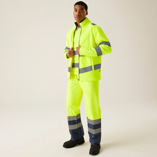 Regatta Professional Men's Anti-Pill Hi-Vis Pro Contract Thor Fleece Class 3