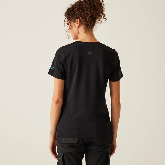 Regatta Professional Women's ADA Cotton Stretch T-Shirt with Chest Pocket
